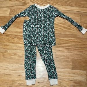 3T Burts Bees Baby Christmas pajamas